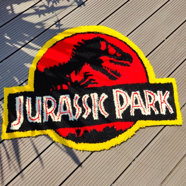 Tapis Logo Jurassic Park