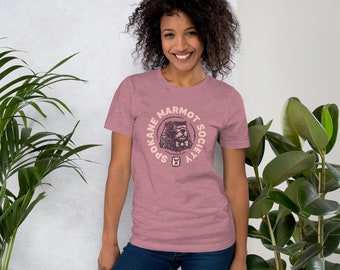 Spokane Marmot Society T-shirt - Orchid
