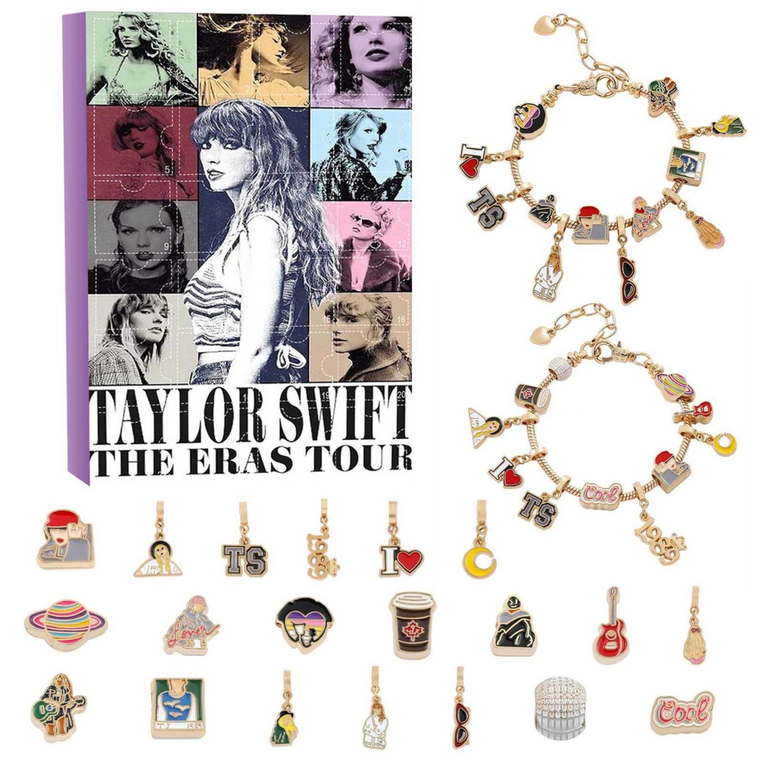 Pandora-styled Taylor Swifts Gift Box, DIY Bracelet Creative Surprise Blind  Box Set 