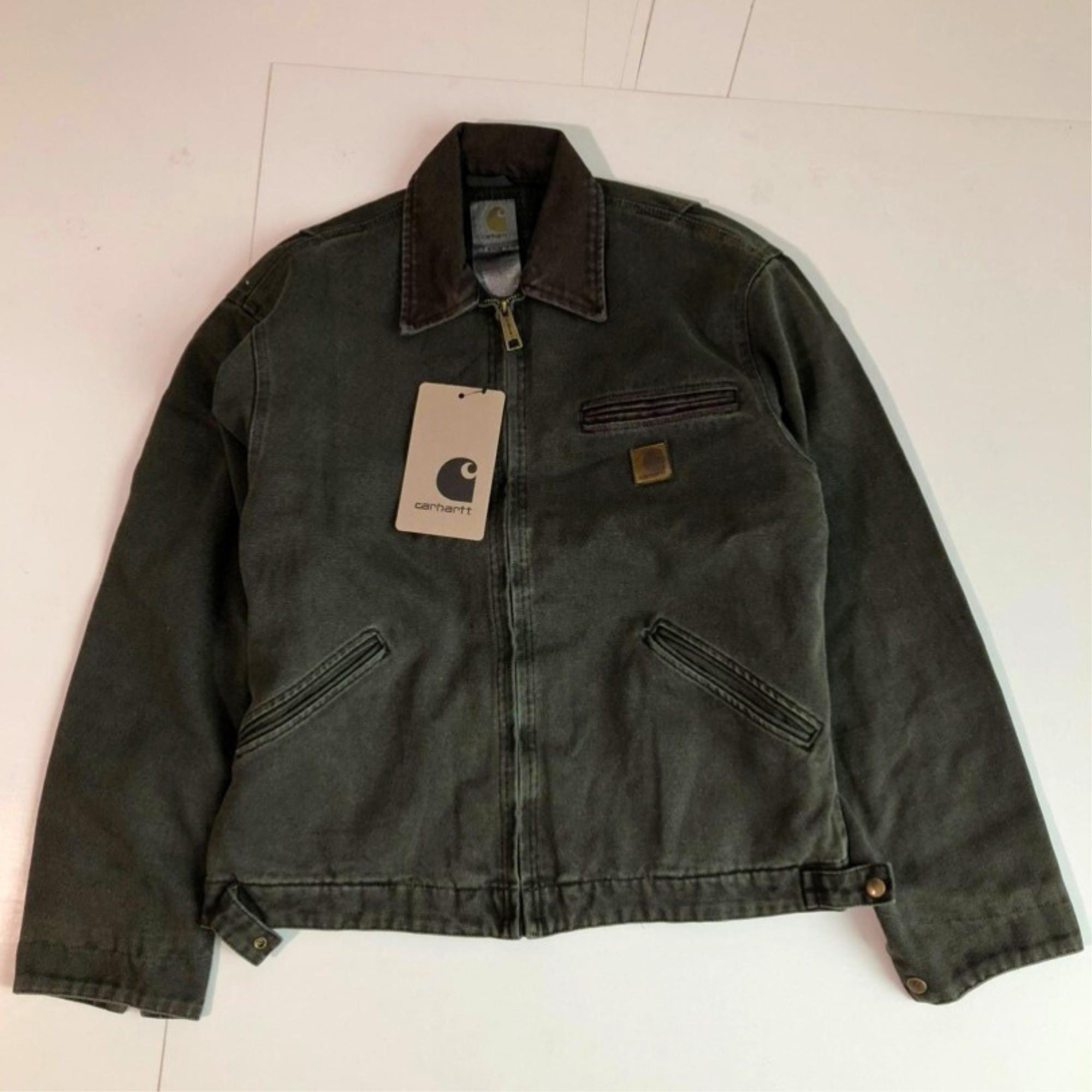 carhartt フェード デトロイトジャケット j97 Black L 短丈