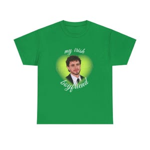 Paul Mescal I Love My Irish Boyfriend T-shirt unisexe en coton épais drôle de personnes normales