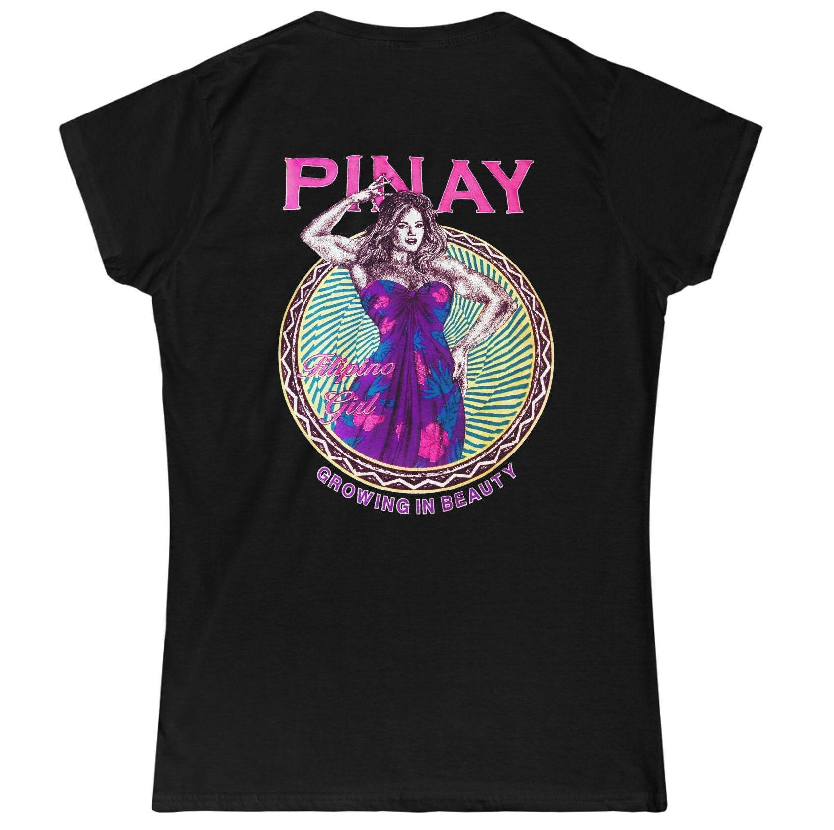 Pinay Growing Beauty Shirt Filipino Strength Filipino Girl