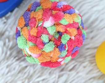 Himalaya Yo-Yo Colors Hand Knitting Yarn Pom Pom Yarn Plush Yarn Soft Knitting Yarn Baby Blanket Yarn Chenille Yarn Winter Yarn