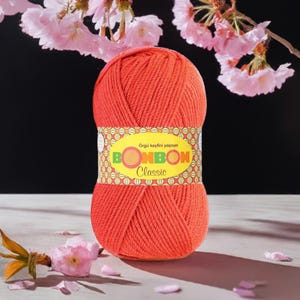 ［vintage］handmade bonbon knit cap Bon Bon Knit - Etsy