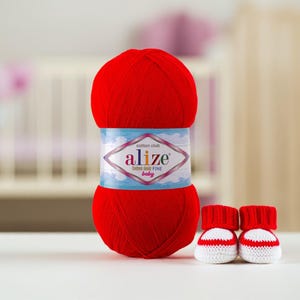 Alize Cotton Gold Fine Baby - Cotton Yarn For Amigurumi Soft Baby Yarn For Crochet Toys Lightweight Yarn For Baby Blankets Sport Cotton Yarn