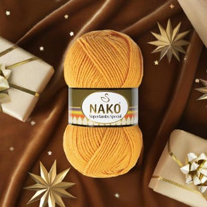 Nako Superlambs Special Soft Durable Yarn for Sweaters Hats and Accessories