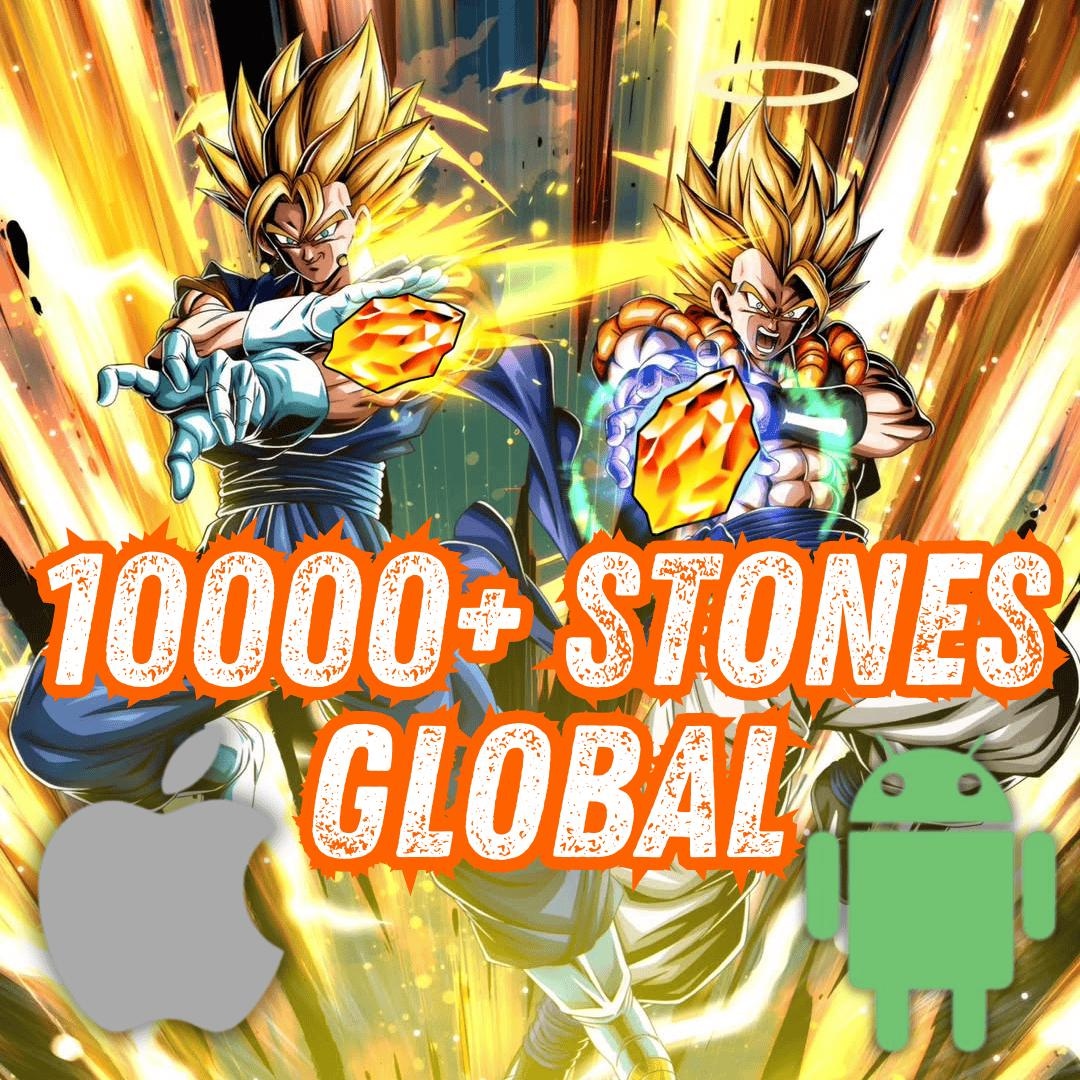 10000+stones | IOS GLOBAL Dokkan Battle Farmed - Etsy