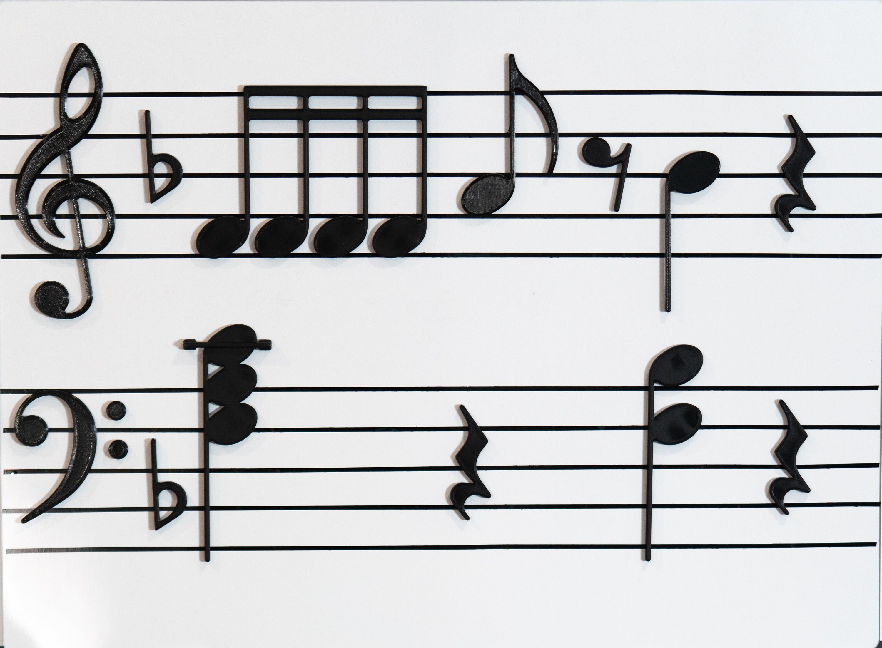 Rhythm Suite Magnetic Music Note Set - Sound Shapes - Etsy