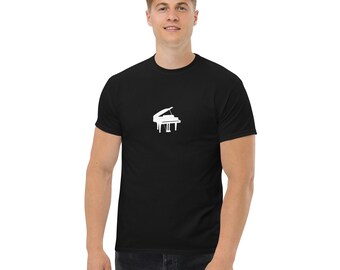 White Grand Piano Men's Classic Tee