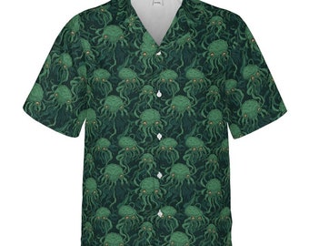 Cthulhu | RPG Dnd Game, Dnd Shirt, Dnd Hawaiian Shirt, Dnd Button Up, Dnd Button Down, Dnd Gifts, Dungeon Master Gifts