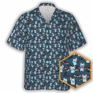 Cute Bats | RPG Dnd Game, Dnd Shirt, Dnd Hawaiian Shirt, Dnd Button Up, Dnd Button Down, Dnd Gifts, Dungeon Master Gifts