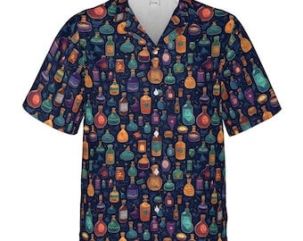 Potions | RPG Dnd Game, Dnd Shirt, Dnd Hawaiian Shirt, Dnd Button Up, Dnd Button Down, Dnd Gifts, Dungeon Master Gifts