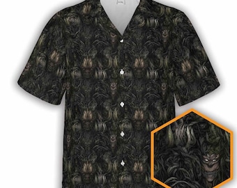 Lost Forest | Cthulhu Button-Up Hawaiian Shirt