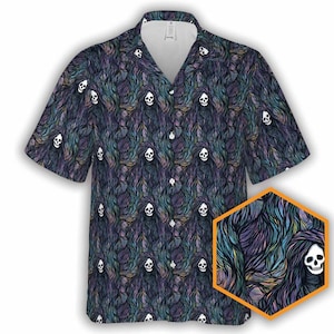 Wraith | DnD Button-Up Hawaiian Shirt