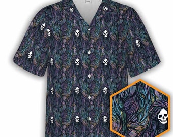 Wraith | DnD Button-Up Hawaiian Shirt