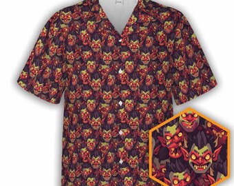 Goblins | RPG Dnd Game, Dnd Shirt, Dnd Hawaiian Shirt, Dnd Button Up, Dnd Button Down, Dnd Gifts, Dungeon Master Gifts