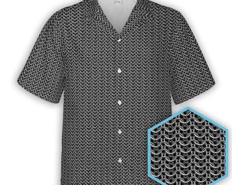 Chainmail | RPG Dnd Game, Dnd Shirt, Dnd Hawaiian Shirt, Dnd Button Up, Dnd Button Down, Dnd Gifts, Dungeon Master Gifts