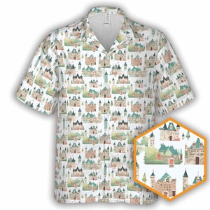 Castles | RPG Dnd Game, Dnd Shirt, Dnd Hawaiian Shirt, Dnd Button Up, Dnd Button Down, Dnd Gifts, Dungeon Master Gifts