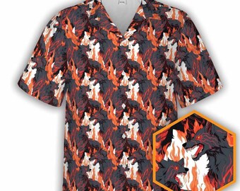 Hellhounds | RPG Dnd Game, Dnd Shirt, Dnd Hawaiian Shirt, Dnd Button Up, Dnd Button Down, Dnd Gifts, Dungeon Master Gifts