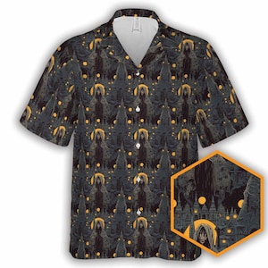 Nyarlathotep | Cthulhu Button-Up Hawaiian Shirt