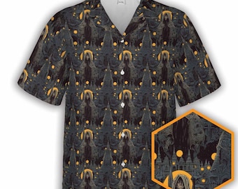 Nyarlathotep | Cthulhu Button-Up Hawaiian Shirt