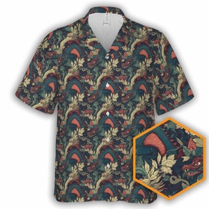 Dragon | RPG Dnd Game, Dnd Shirt, Dnd Hawaiian Shirt, Dnd Button Up, Dnd Button Down, Dnd Gifts, Dungeon Master Gifts