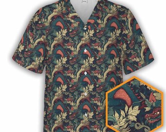 Dragon | RPG Dnd Game, Dnd Shirt, Dnd Hawaiian Shirt, Dnd Button Up, Dnd Button Down, Dnd Gifts, Dungeon Master Gifts