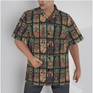 Tarot Karten | Rollenspiel, Dnd Shirt, Dnd Hawaii Shirt, Dnd Button Up, Dnd Button Down, Dnd Geschenke