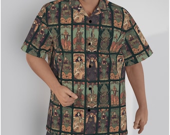 Tarot Cards | RPG, Dnd Shirt, Dnd Hawaiian Shirt, Dnd Button Up, Dnd Button Down, Dnd Gifts