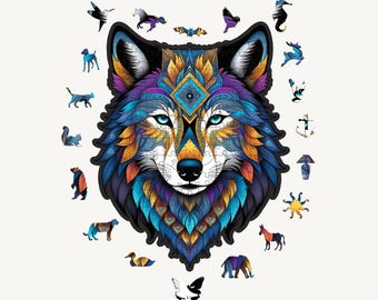 TWYYDP Puzzle 1000 Pezzi Adulti,Puzzle di Legno,Animale Gufo Bianco,Decorazione Murale per Soggiorno E Camera Da Letto