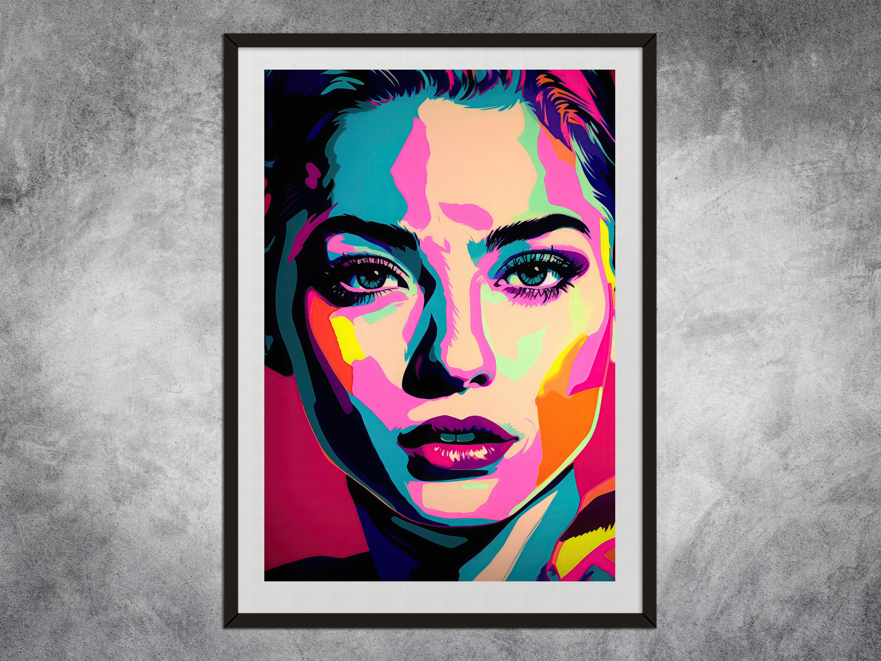 Pop Wall Art Set of 3 Printable Wall Art Wall Art Set Etsy