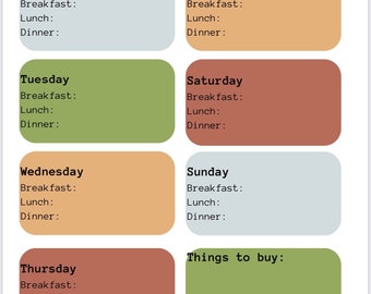 adaptive meal planner