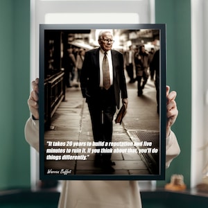 Financier Extraordinaire: A Fine Art Tribute to Warren Buffett