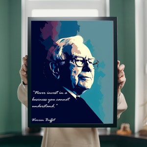 The Investment Guru: A Captivating Warren Buffett Portrait