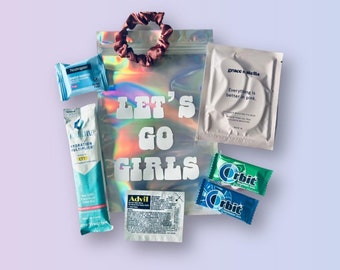 Let's Go Girls Recovery and Hangover Kit | Bachelorette Parties | Girls Trips | Nashville and Western Themed Favor