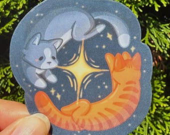 Star Cats Sticker