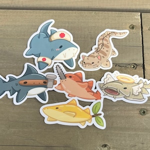 Literal Shark Set // 6-Pack