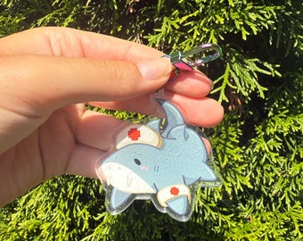 Nurse Shark Acrylic Keychain