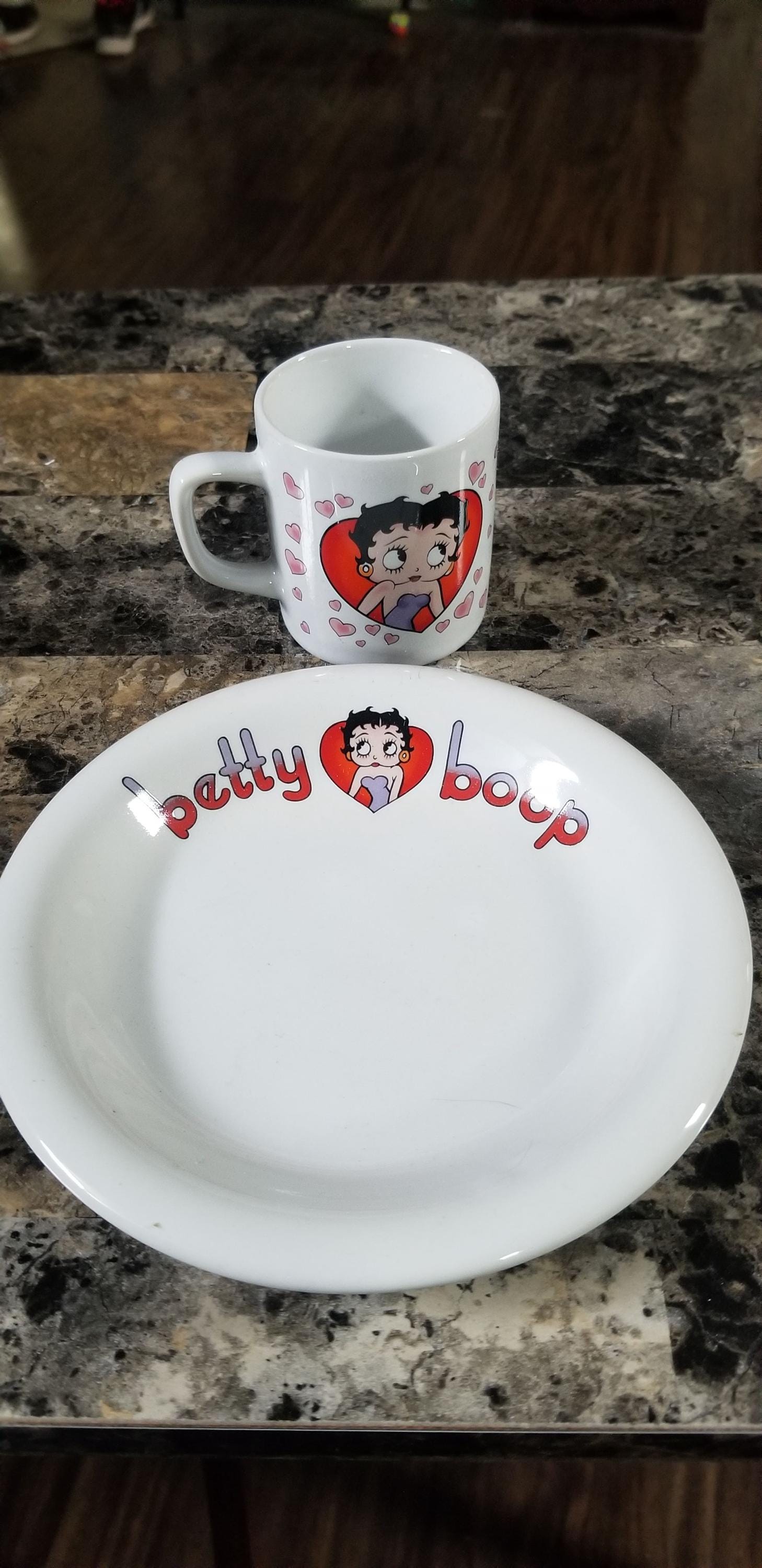 Betty Boop Collector Plates and Mugs - Etsy