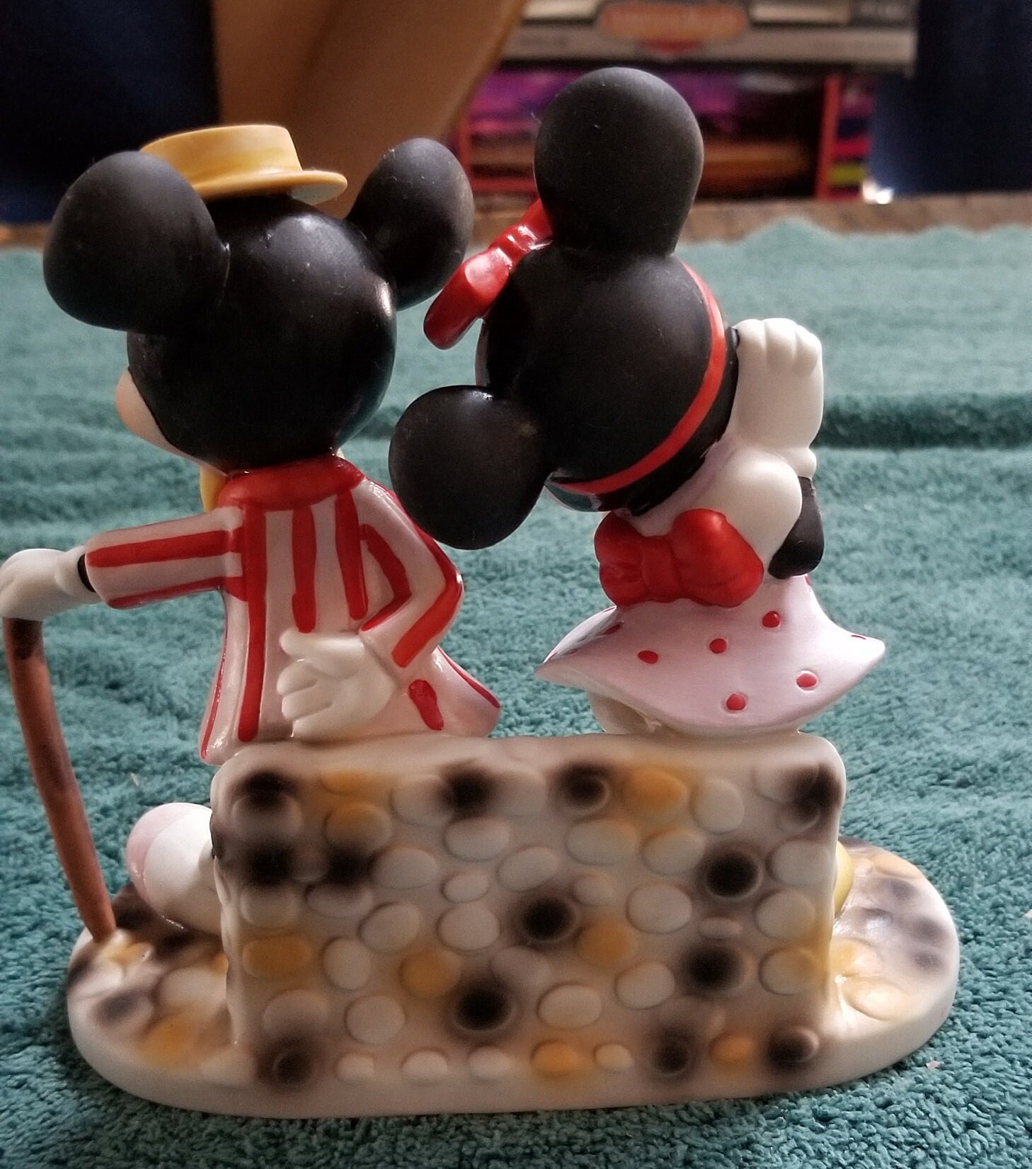 Collection of Vintage Disney Character Ceramic/porcelain Figurines