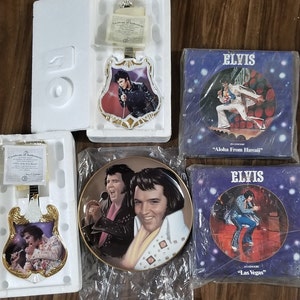 Vintage Elvis Presley Collector, limitierte Auflage, nummerierte Teller