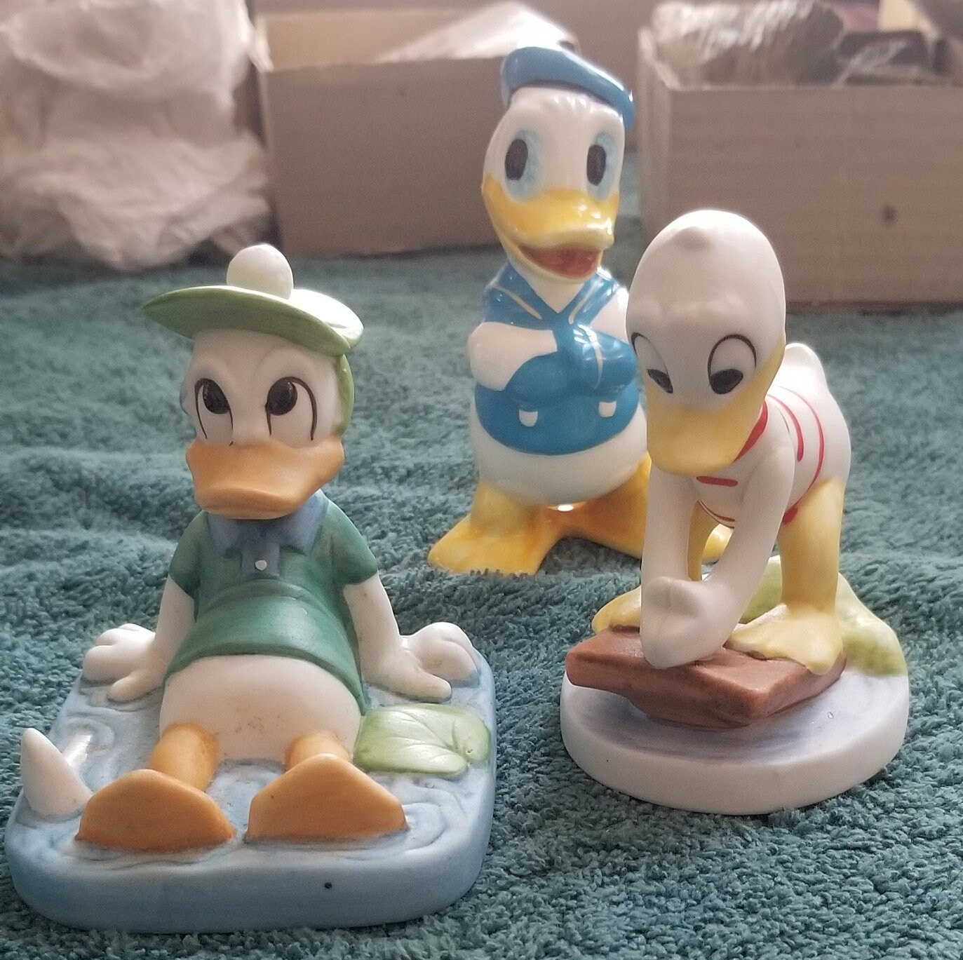 Collection of Vintage Disney Character Ceramic/porcelain Figurines