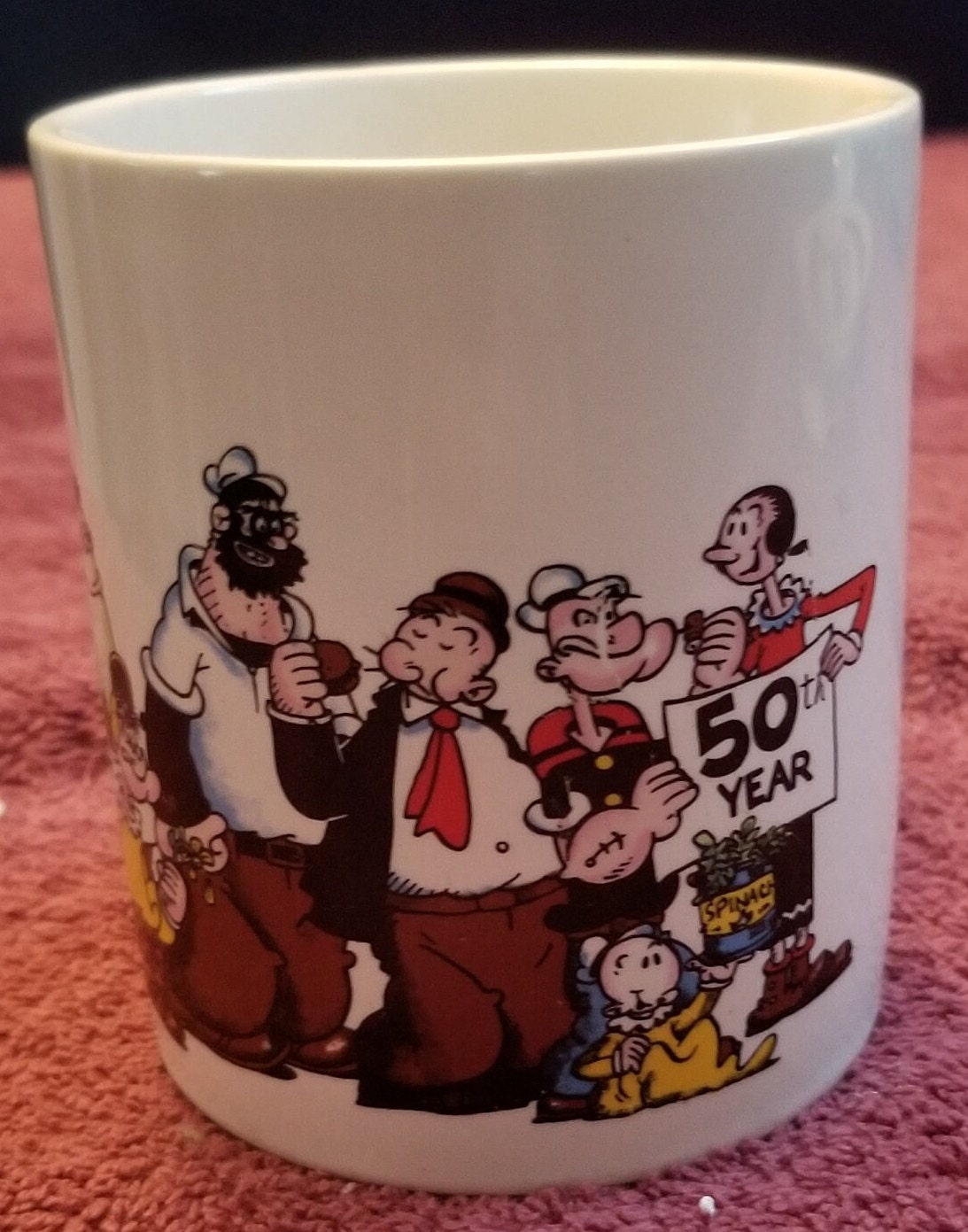 Set of Vintage Popeye and Friends Mugs/bowl Etsy