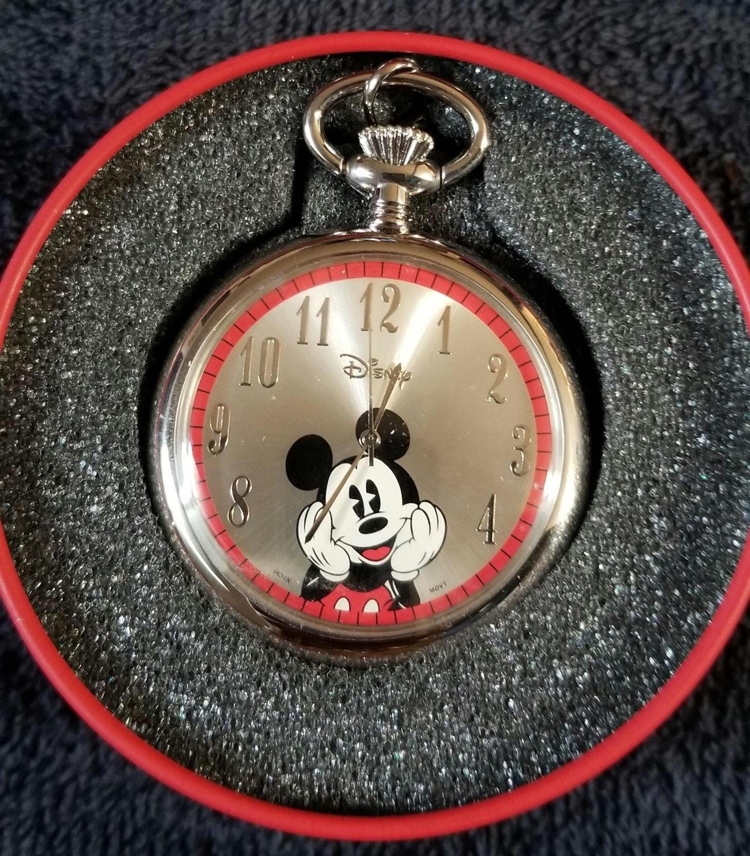 Mickey mouse pocket watch - Etsy 日本
