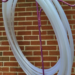 Le Grip Hoop - Unicorn Stardust - Dance and Fitness Hula Hoop - 3/4&quot; Polypro with Grip Tape