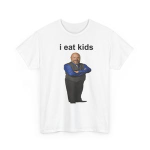 子供を食べるミームTシャツ