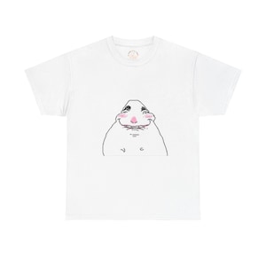 Funny Hamster Meme T-Shirt Viral Pet Rodent Graphic Tee image 1