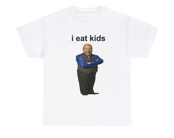 Ik eet een meme-T-shirt voor kinderen