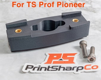 Adattatore per morsetto centrale TS Prof Pioneer (materiale in fibra di carbonio PLA)