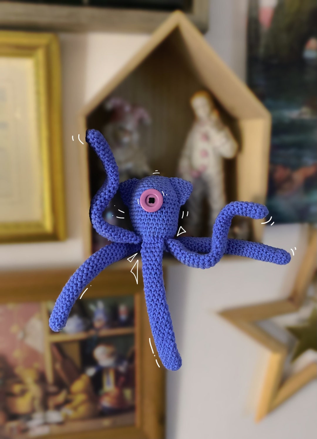 Coraline Squid Crochet Pattern Etsy